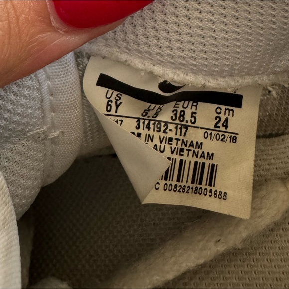 Nike Air Force 1 one white low af 6 7.5 - Picture 6 of 6